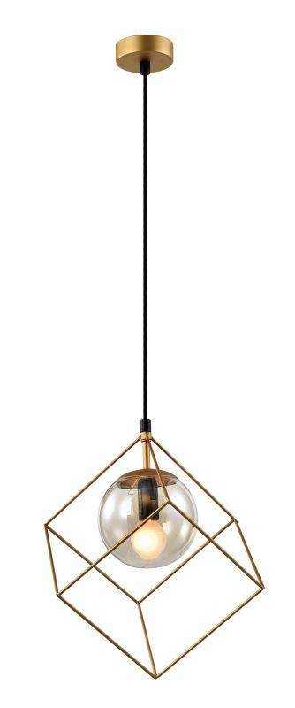 светильник подвесной (подвес) moon 5145-310 1хe14 40вт лофт-кантри потолочный золото rivoli б0055495 от BTSprom.by