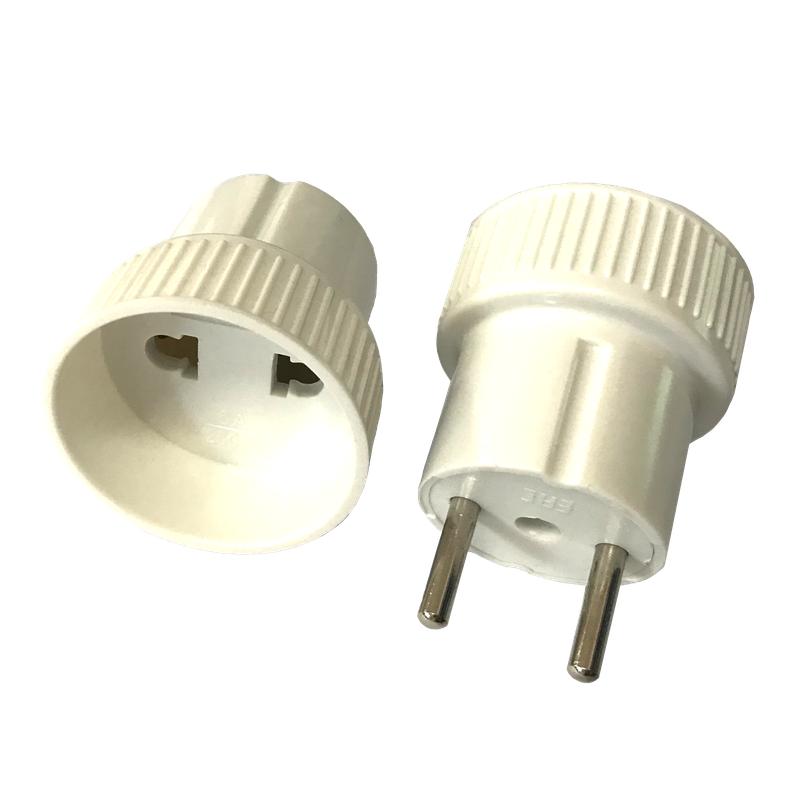 адаптер переходник на европейскую вилку б/з 6а 230в 1300вт ip20 бел. duwi 27403 2 от BTSprom.by