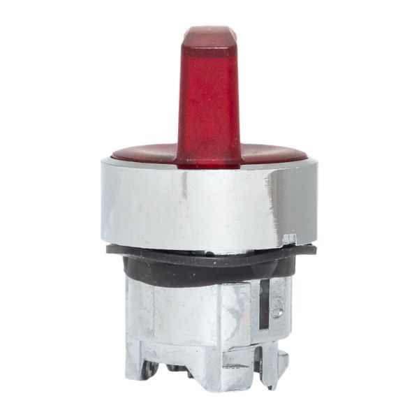  Механизм переключателя исполнительный ХB4 красн. на 2 положения с фиксацией с подсветкой с короткой ручкой PROxima EKF XB4BD2FL-R фото в каталоге от BTSprom.by