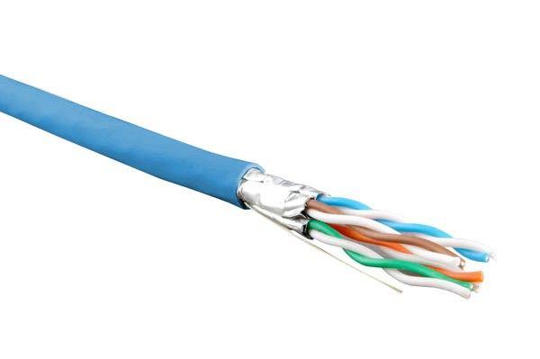 кабель витая пара экранир. u/ftp кат.6 4 пары 23 awg ож solid кажд. пара в фольге lszh нг(а)-hf -20град.c-+60град.c гарантия: 15 лет компонентн./25 лет системн. uftp4-c6-s23-in-lszh-bl-500 син. (уп.500м) hyperline 404361 от BTSprom.by