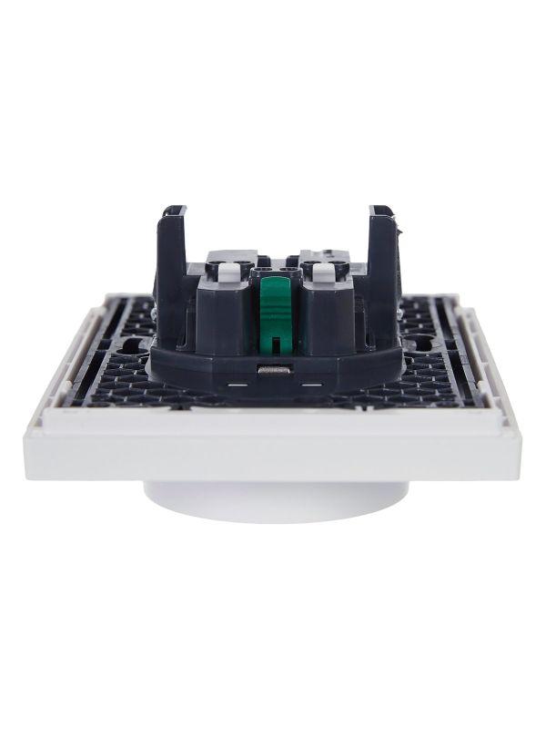  Розетка 2-м СП FORTE&PIANO FP223 16А с заземл. защ. шторки безвинт. крепл. бел. IEK FP-R24-16-1-K01 фото в каталоге от BTSprom.by