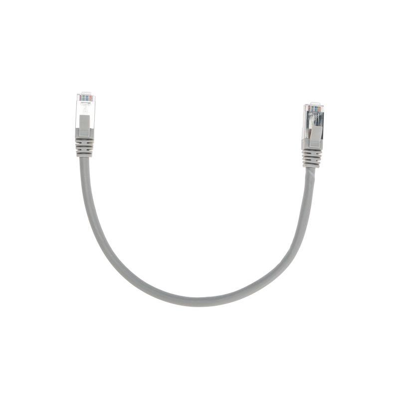 патч-корд f/utp кат.6 rj45-rj45 26awg lszh 0.3м сер. rexant 02-0210-03 от BTSprom.by