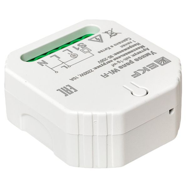  Реле в подрозетник 1-канальное Умное Wi-Fi Connect EKF ssh-1g-wf фото в каталоге от BTSprom.by