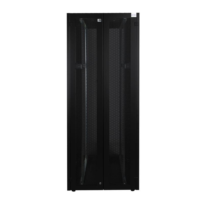 шкаф напольный 19дюйм 42u 800х800 двойн. передн. дверь перфорир.; двойн. задн. дверь перфорир. черн. datarex dr-759521 от BTSprom.by