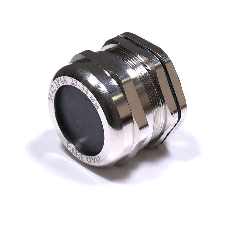 ввод кабельный м42 ip68 d23-34мм латунь гофроматик zeta30115 от BTSprom.by