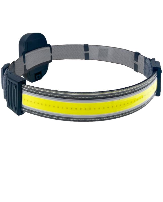 фонарь налобный 5вт cob led 3xaaa корпус abs-пластик встроенный регулируемый эласт. ремешок космос koc521b от BTSprom.by