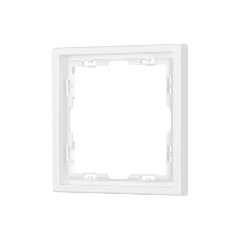 рамка 1-м frm-nobe-sfpl-1-wh пластик. бел. arlight 054211 от BTSprom.by