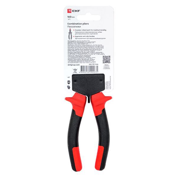  Пассатижи 160мм Master Basic EKF pas-160-mas фото в каталоге от BTSprom.by