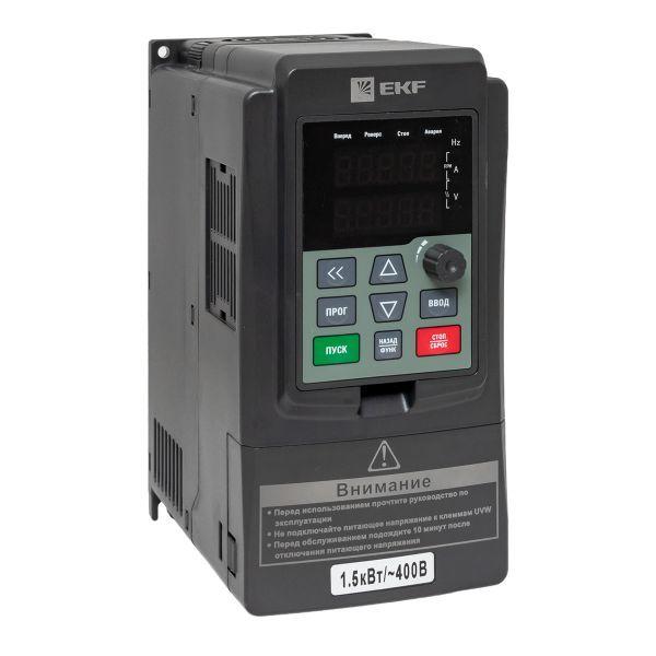 преобразователь частоты 1.5/2.2квт 3х400в vector-100 proxima ekf vt100-1r5-3b от BTSprom.by