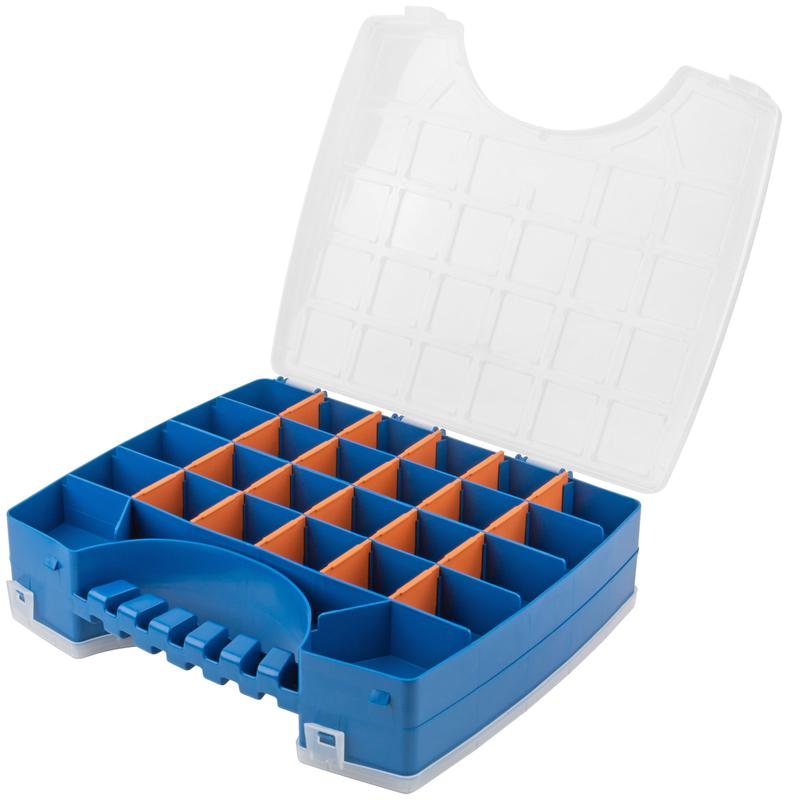  Органайзер двухсторонний 330х275х85мм 56 отделений MOS 65671М фото в каталоге от BTSprom.by