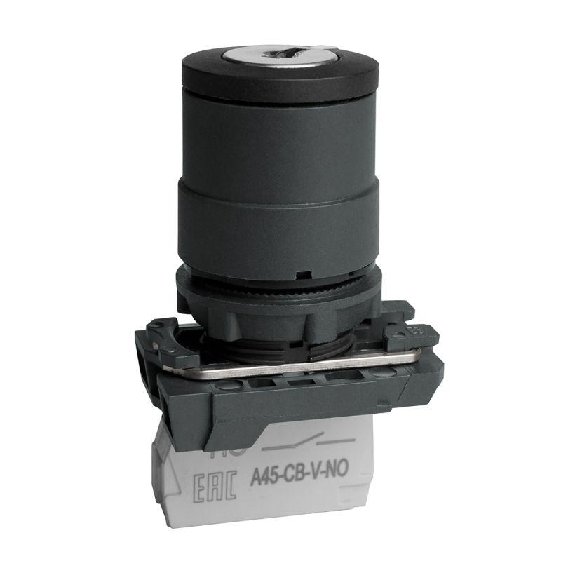 переключатель optisignal d22 c5-sk-21 с ключем 2 поз пластик 1но xb5ag21 кэаз 332184 от BTSprom.by