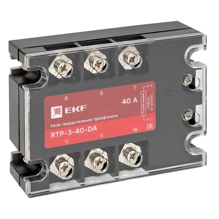 реле твердотельное трехфазное rtp-40-da proxima ekf rtp-3-40-da от BTSprom.by