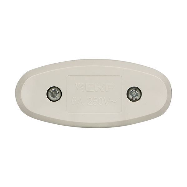  Переключатель на шнур бел. 6А 250В EKF APB6-10 фото в каталоге от BTSprom.by