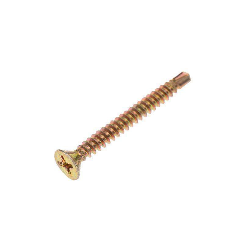 саморез оконный сверло 3.9х38 желт. цинк kranz 1505-3938-1 от BTSprom.by