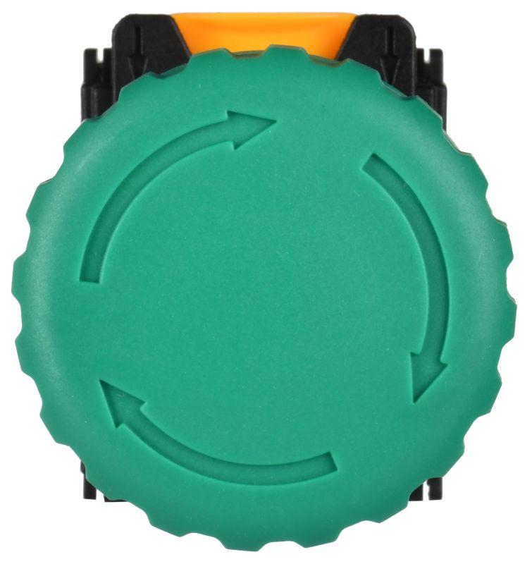  Кнопка "Грибок" 1НО+1НЗ MASTER поворотн. с фиксацией зел. IEK MI-BG60-11ZS-3-23-K06 фото в каталоге от BTSprom.by