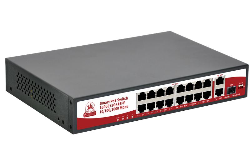 коммутатор sr-ps1621gbl sarmatt 00090441 от BTSprom.by