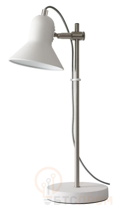 Светильник настольный KD-432 C01 Rome 1х E27 40Вт 230В бел. Camelion 14550 фото в каталоге от BTSprom.by  Светильник настольный KD-432 C01 Rome 1х E27 40Вт 230В бел. Camelion 14550 фото в каталоге от BTSprom.by