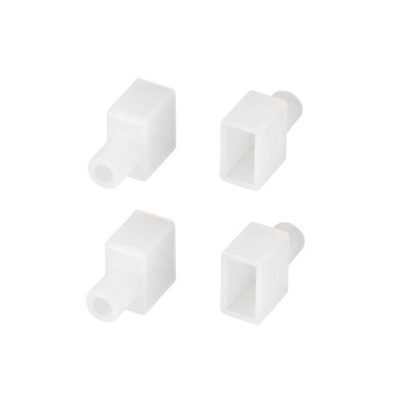 заглушка wph-flex-0612-side white с отверстием силикон arlight 040834 от BTSprom.by