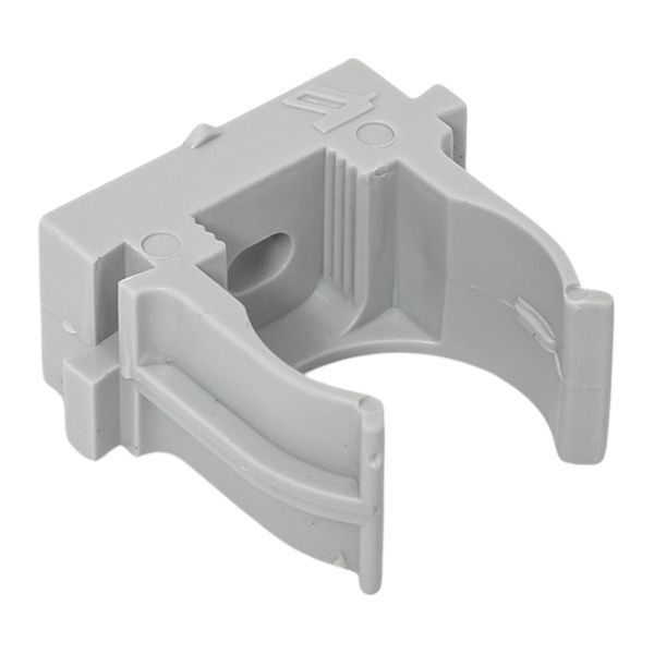  Держатель для труб (клипса) d20мм для монтажн. пистолета сер. (уп.100шт) Plast EKF derjp-z-20 фото в каталоге от BTSprom.by