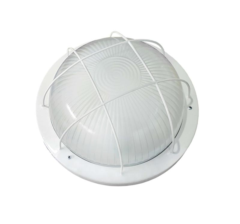 светильник нпп 03-100-1102 круг промышленный накладной матов. рассеив. решетка владасвет 11670 от BTSprom.by