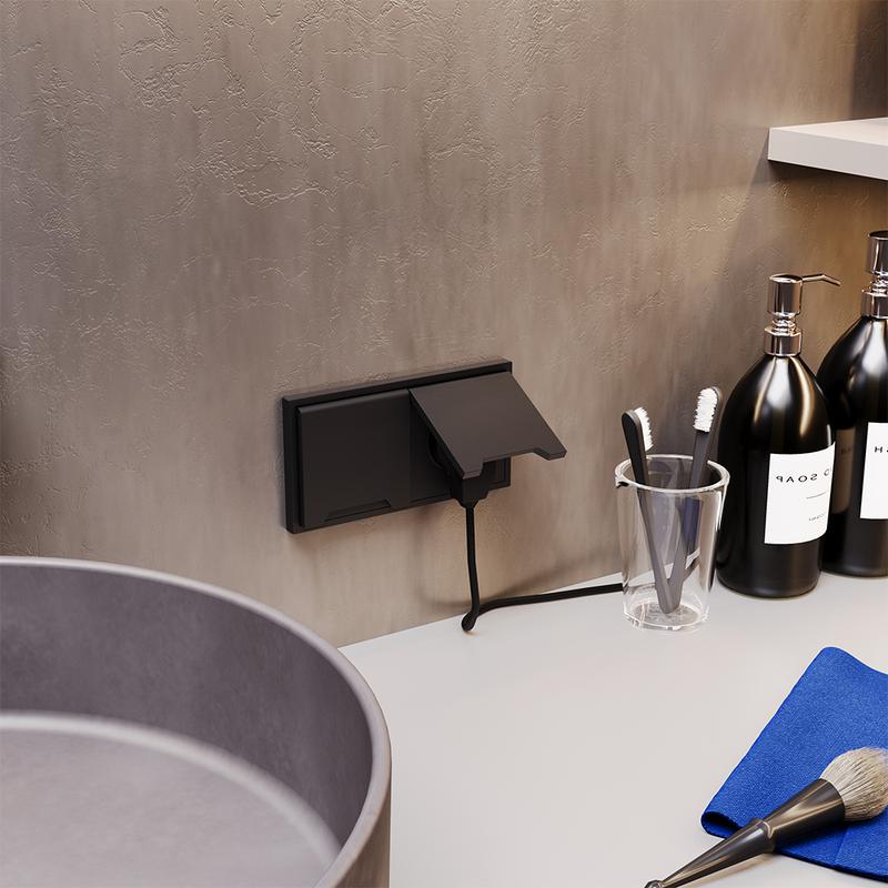  Рамка 2-м S70 пластик. черн. матов. Voltum VLS100208 фото в каталоге от BTSprom.by