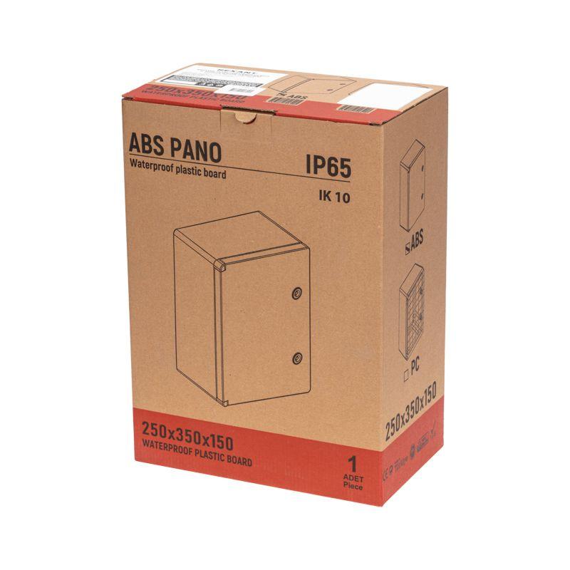  Корпус ЩМПп 350х250х150 УХЛ1 IP65 с монтажн. панелью ABS пластик. Rexant 11-0401 фото в каталоге от BTSprom.by