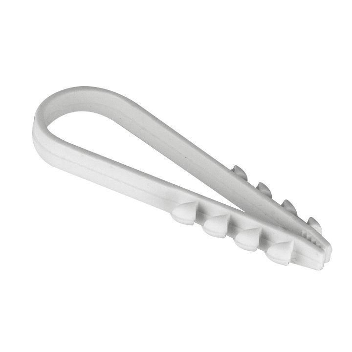 дюбель-хомут d19-25мм для круглого кабеля бел. (уп.100шт) proxima ekf plc-ncc-19x25w от BTSprom.by