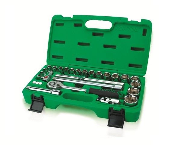 набор головок 1/2" 8-32мм 28предм. 6гр. toptul gcai2802 от BTSprom.by