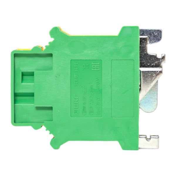  Колодка клеммная винтовая 16 UT земля EKF scr-ut-16-pe фото в каталоге от BTSprom.by