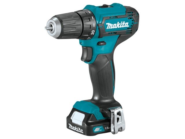 аккум. дрель-шуруповерт makita cxt df 333 dwye в чем. (12.0 в, 2 акк., 1.5 а/ч li-ion, 2 скор., 30 нм, шурупы до 8 мм) df333dwye от BTSprom.by