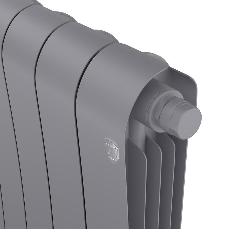  Радиатор Infinity 500 VR80 6 секц. биметал. Silver Satin Royal Thermo НС-1658388 фото в каталоге от BTSprom.by