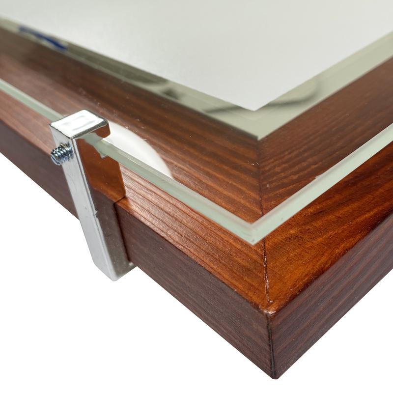  Светильник НПБ 09-3х40-003 "Полесье" 400х400 М97 бел. /корпус вишня /держатель хром (инд. упак.) Элетех 1005205894 фото в каталоге от BTSprom.by