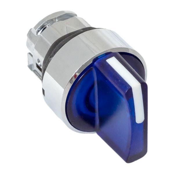  Механизм переключателя исполнительный ХB4 син. на 3 положения возвратный без фиксации без подсветки с короткой ручкой PROxima EKF XB4BD3L-B фото в каталоге от BTSprom.by