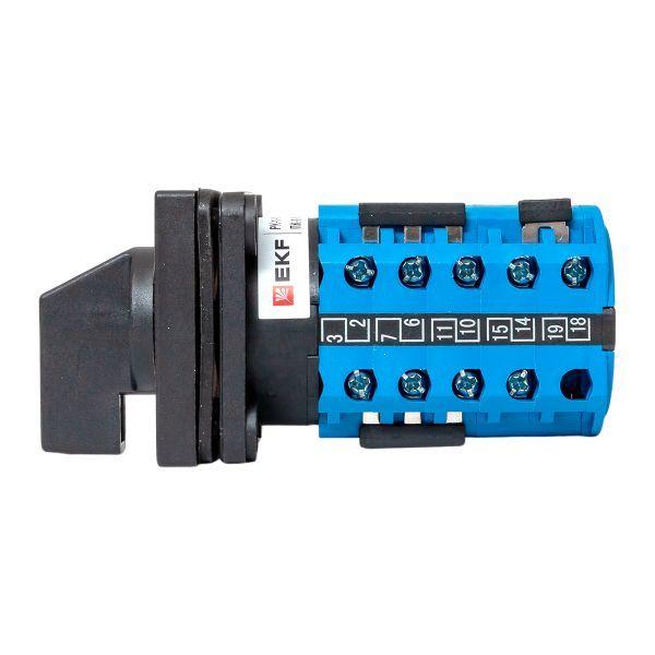  Переключатель кулачковый ПК-1-103 3п 10А "0-1-2-3" IP65 EKF pk-1-103-10-65 фото в каталоге от BTSprom.by