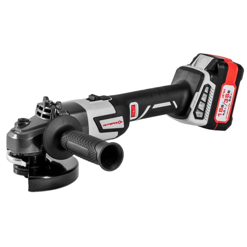  Машина шлифовальная угловая аккумуляторная УШМ-125/36ММ МультиМАКС 36В с бесщеточным (вентильным) двигателем + МультиБОКС 150 ИНТЕРСКОЛ 900.2.1.41 фото в каталоге от BTSprom.by