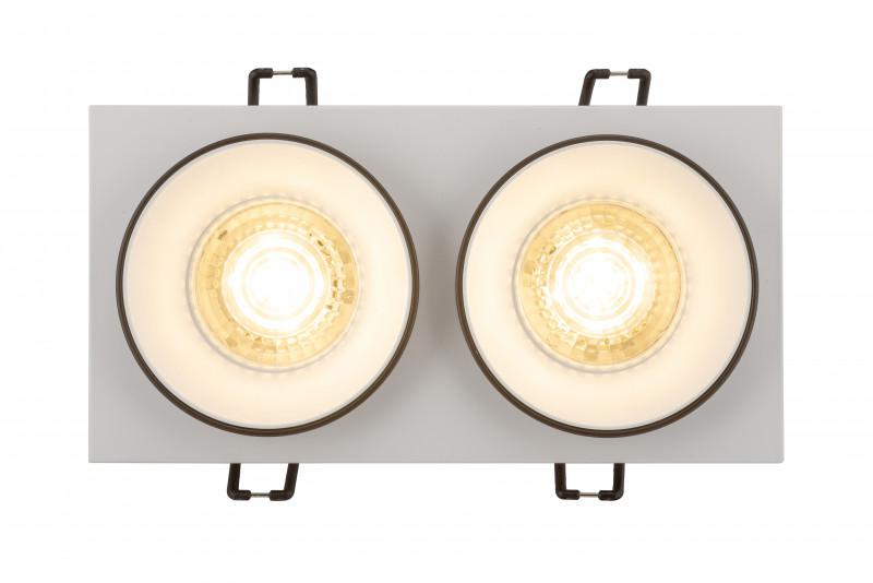  Светильник 50Вт GU10 IP20 встраив. алюм. черн. DENKIRS 598763 фото в каталоге от BTSprom.by