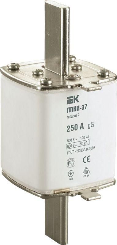 вставка плавкая ппни-37 250а габарит 2 iek dpp40-250 от BTSprom.by