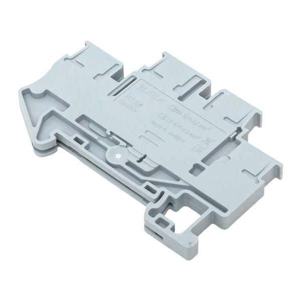  Колодка клеммная пружинная двухуровневая 2.5 Push-in сер. EKF PIT-2.5-double фото в каталоге от BTSprom.by