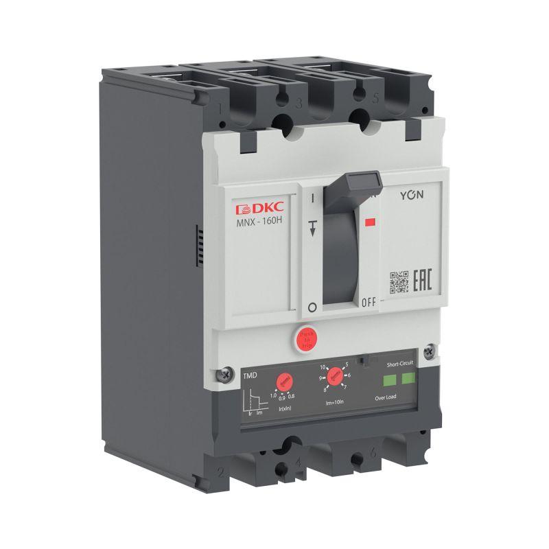 выключатель автоматический 3p 160а 150ка pro mnx160h при ac415v расцепитель tmd yon mnx160h3ptmd0160 от BTSprom.by