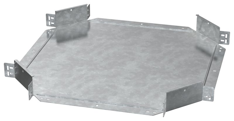 Ответвитель для лотка 80х600 2мм HDZ ESCA 7 IEK ES7-KR-080-600-20-HDZ от BTSprom.by