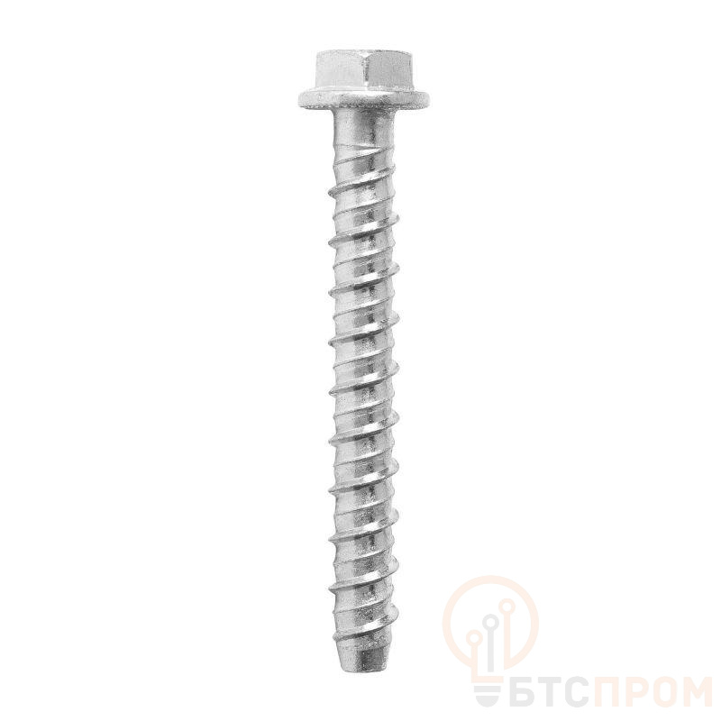 Анкер-шуруп для бетона с шестигранной головкой и пресс-шайбой 8х75мм DKC CM360875 фото в каталоге от BTSprom.by  Анкер-шуруп для бетона с шестигранной головкой и пресс-шайбой 8х75мм DKC CM360875 фото в каталоге от BTSprom.by