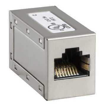  Разъем RJ45 розеточная часть/розеточная часть (уп.5шт) SchE TRV00870 фото в каталоге от BTSprom.by