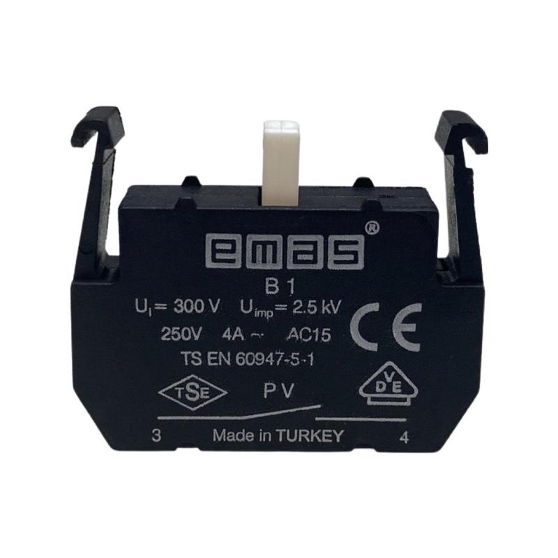 блок-контакт (1но) emas pvb1 от BTSprom.by