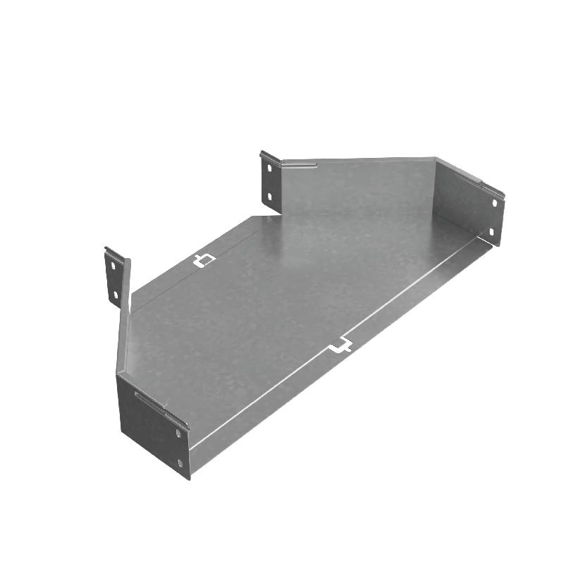 Переходник для лотка центральный 100х300-600 "ПЛЮС" PDplus100-300-600-C INOX304 КМ PL5944 от BTSprom.by