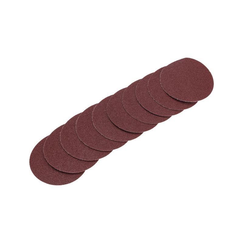  Диск абразивный на ворсовой основе на липучке без отверст. P36 125мм (уп.10шт) Kranz KR-91-1143 фото в каталоге от BTSprom.by