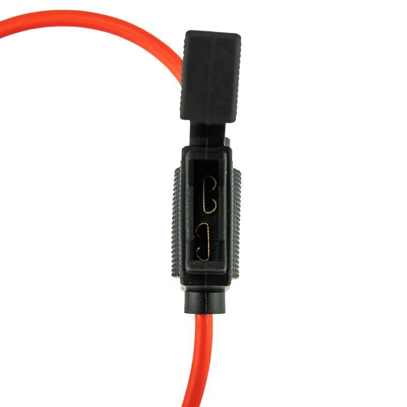  Держатель предохранителя типа стандарт прямоугольный черн. Rexant 16-0421 фото в каталоге от BTSprom.by