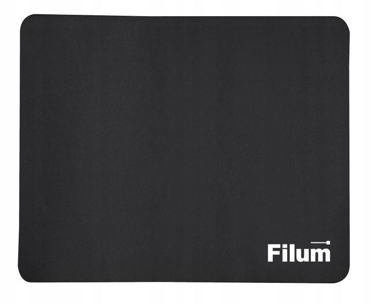 коврик для мыши 250х200х3мм ткань + резина черн. filum fl-mp-s-bk-2 от BTSprom.by
