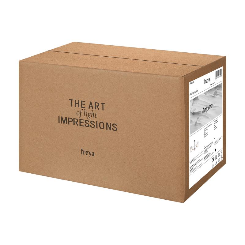  Люстра Ampera 40Вт E14х3 IP20 Freya FR2023PL-03CH фото в каталоге от BTSprom.by