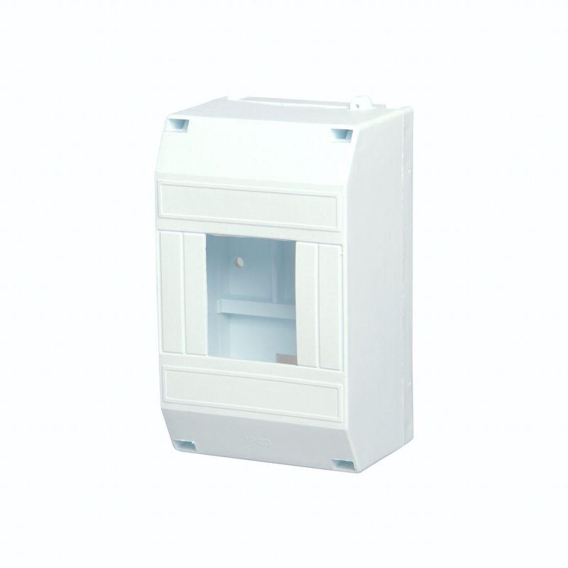 бокс пластиковый кмпн 1/4 ip20 бел. инд. штрих-код rexant 11-0114 от BTSprom.by