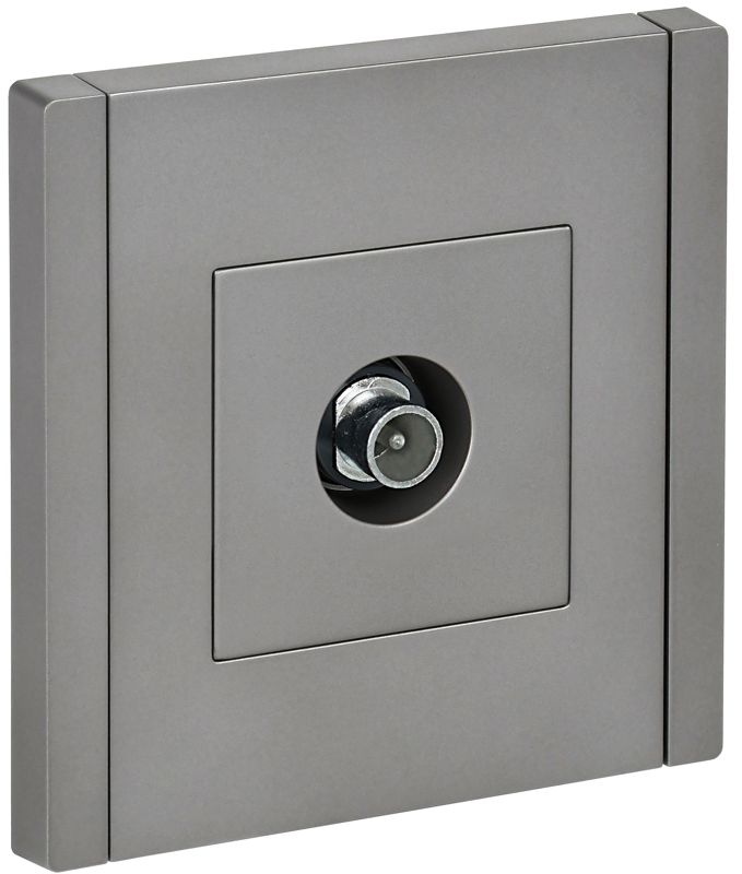 розетка tv проходная forte&piano fp529 сталь iek fp-a10-p-k46 от BTSprom.by